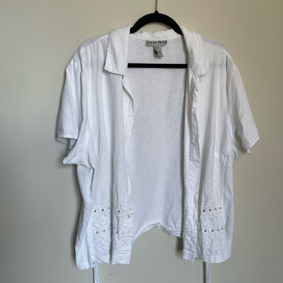 Linen Short sleeve Button down - Picture 5 of 8